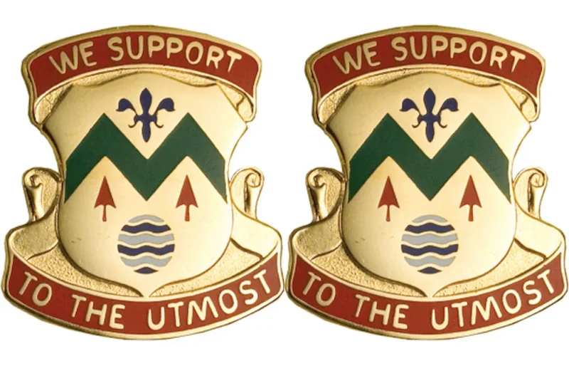 528th support battalion insignia pair ultimate support symbol