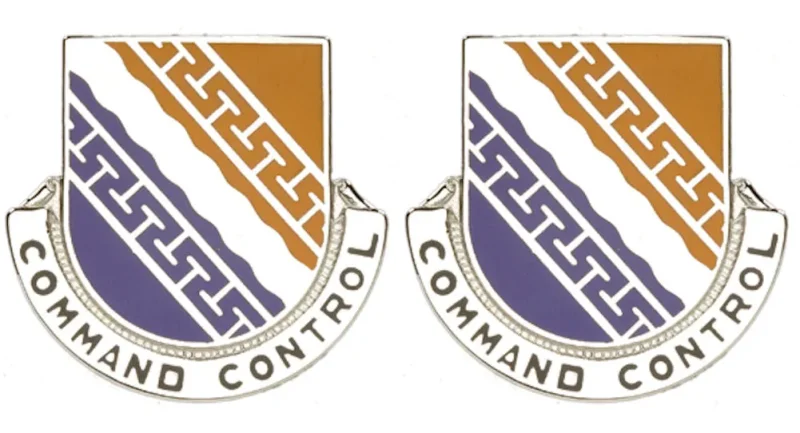 54th signal battalion insignia pair command control