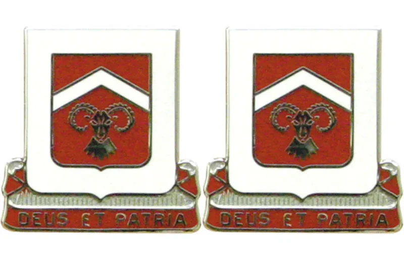 553rd engineer battalion insignia set deus et patria