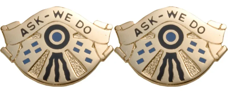 553rd s s battalion insignia pair ask us