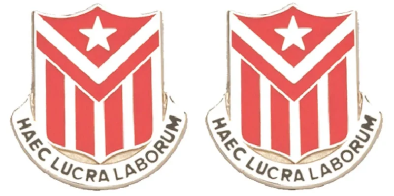 554th engineer battalion insignia pair distinctive unit emblem