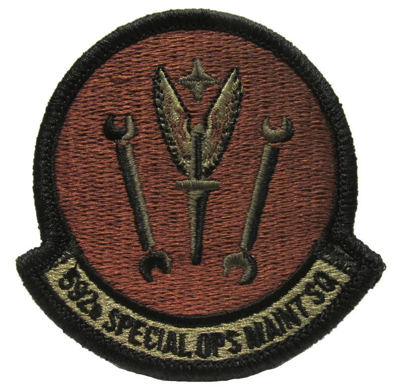 592nd special ops maintenance squadron ocp patch spice brown scaled