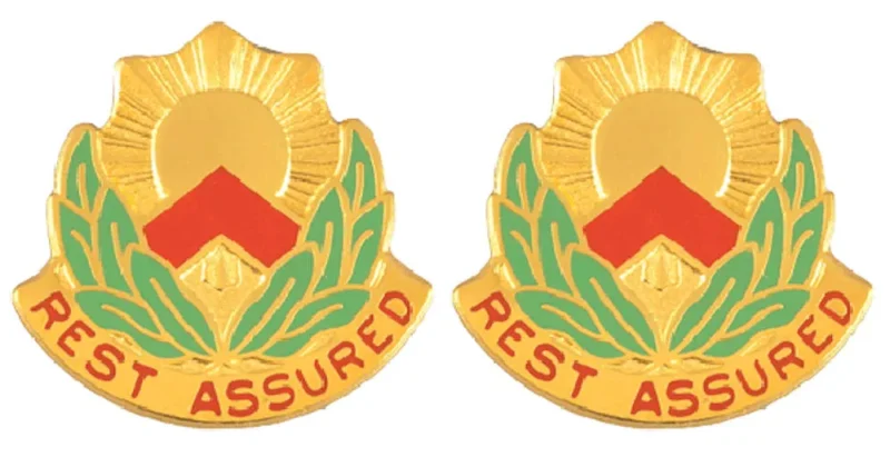 593rd support group insignia pair authentic military