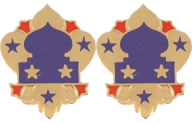 5th army unit insignia pair distinctive