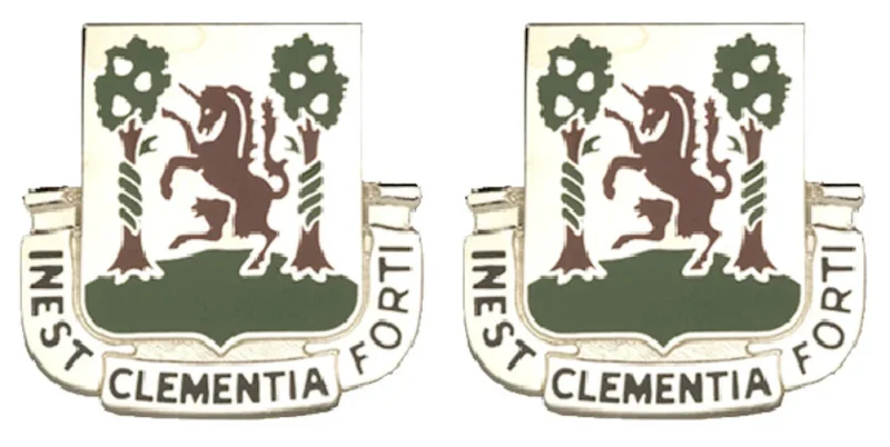 61st medical battalion insignia pair distinctive unit