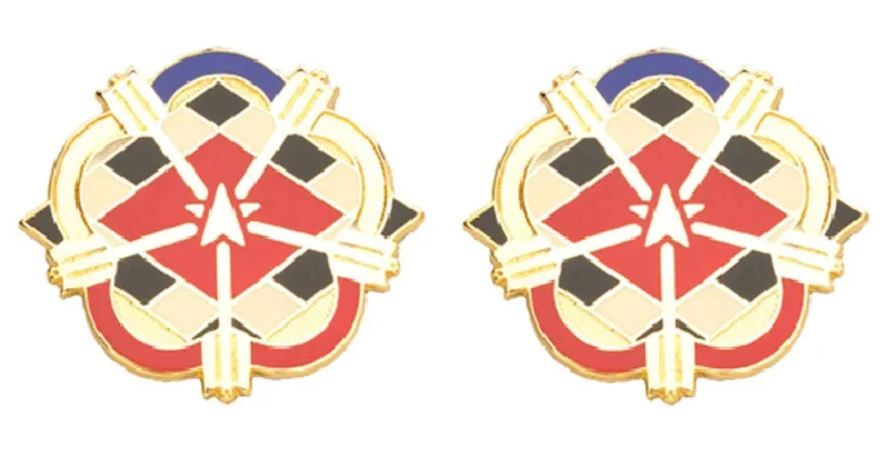 633rd support group insignia pair distinctive unit emblem