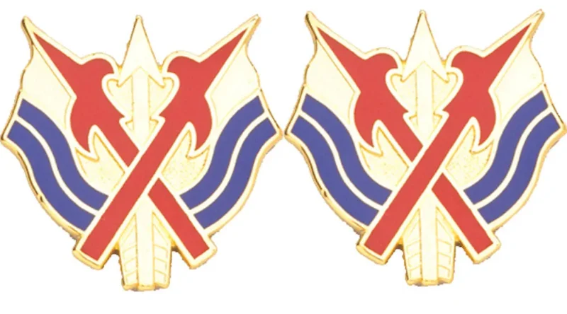 67th infantry brigade insignia set pair