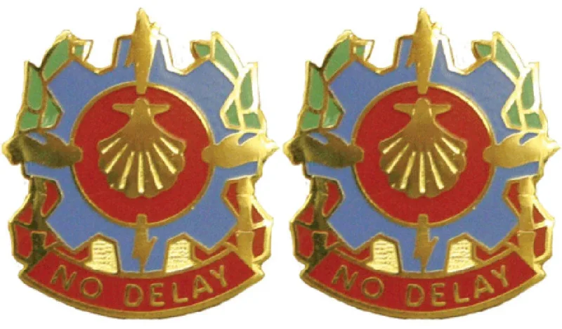 67th maintenance company insignia pair fast shipping