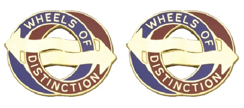 68th support battalion insignia pair wheels of distinction