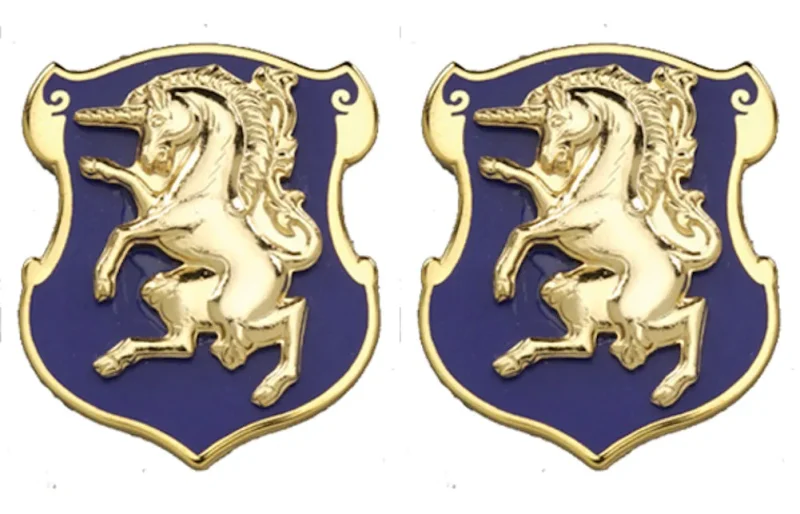 6th cavalry distinctive unit insignia set