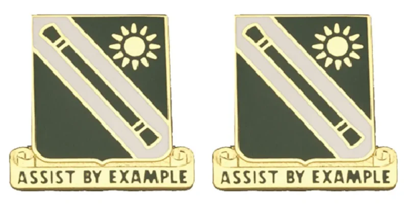 701st mp battalion insignia pair assist by