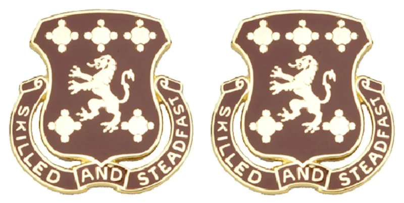 704th maintenance battalion insignia pair skilled steadfast