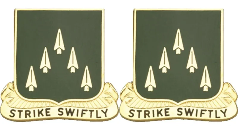 70th armor unit insignia pair strike swiftly