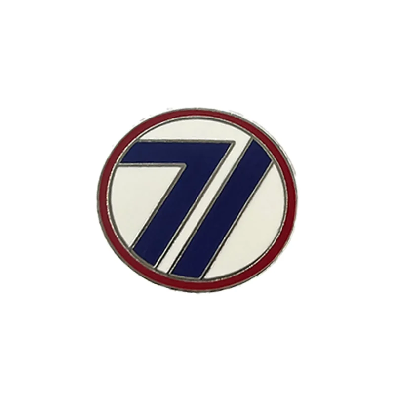 71st division metal pin limited stock