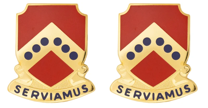 732nd maintenance battalion crest pair serviamus