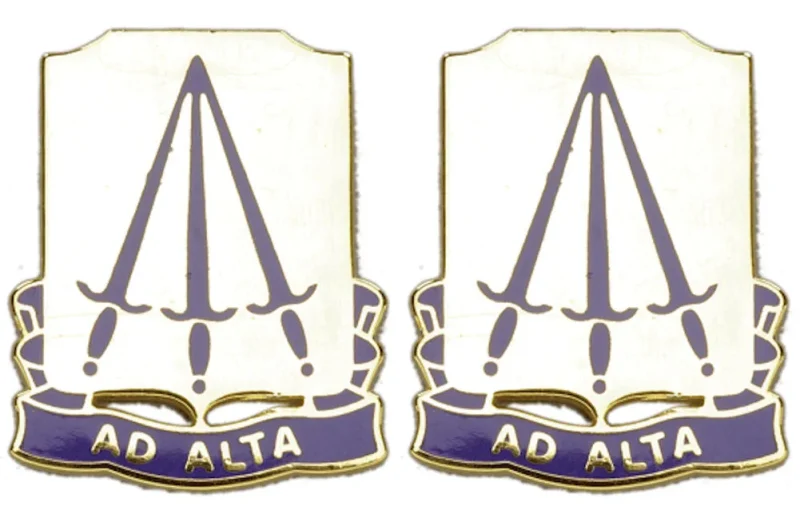 73rd ordnance battalion insignia distinctive pair ad alta