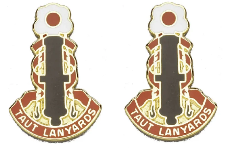 75th field artillery brigade insignia set taut lanyards