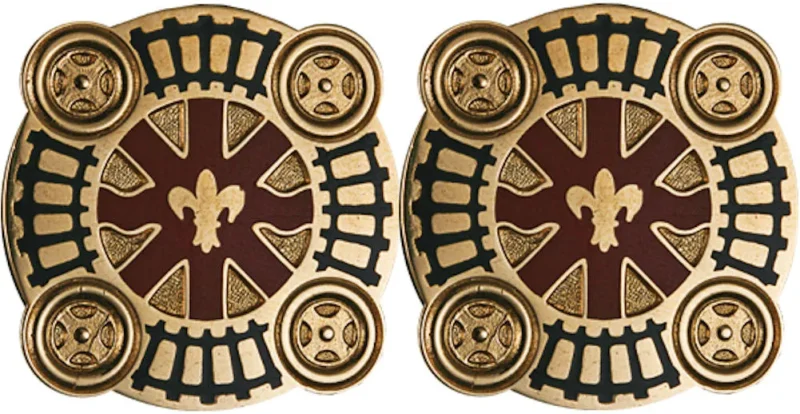 766th transportation battalion insignia pair