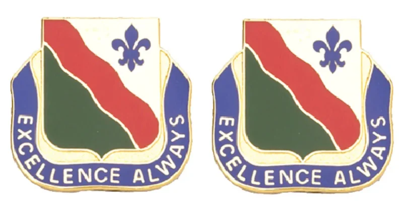 787th mp bn insignia pair excellence always