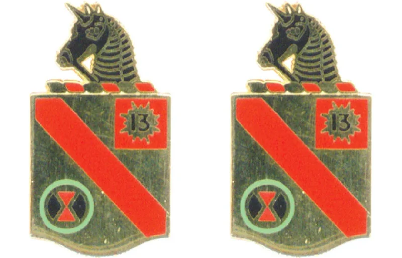 79th field artillery insignia pair distinctive unit