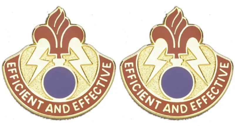 79th ordnance battalion insignia set pair high quality and performance