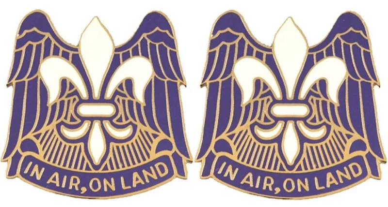 82nd airborne division insignia pair in air land