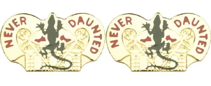 84th engineering battalion insignia pair never daunted