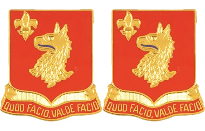 84th regiment insignia pair distinguished unit emblems