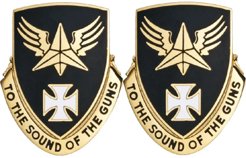 8th aviation battalion insignia pair to the sound of the guns