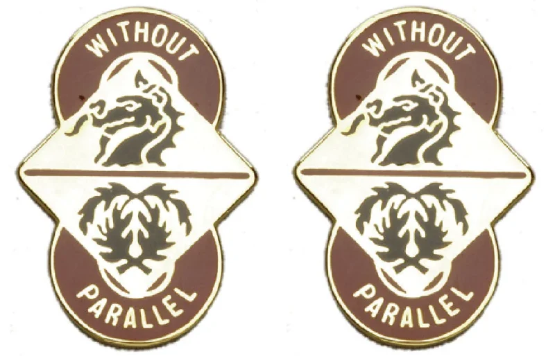 8th transportation brigade insignia pair unique unit design