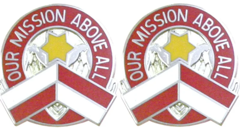 926th engineer group insignia set pair