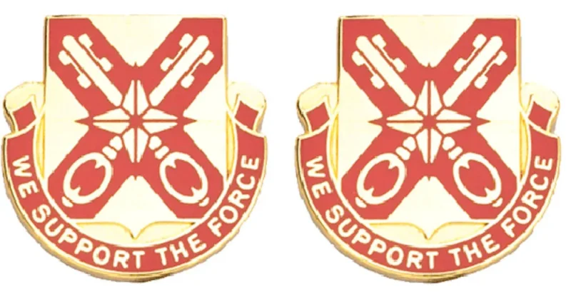 927th support battalion insignia pair