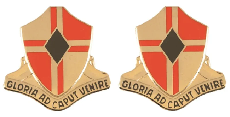 92nd eng battalion insignia pair gloria ad caput venire