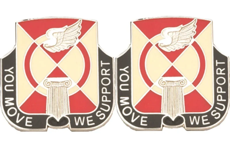 935th support battalion insignia pair