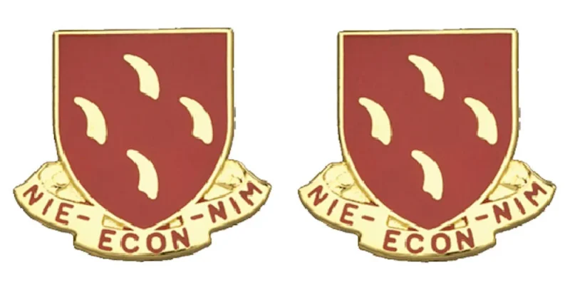 95th regiment insignia pair high quality durable