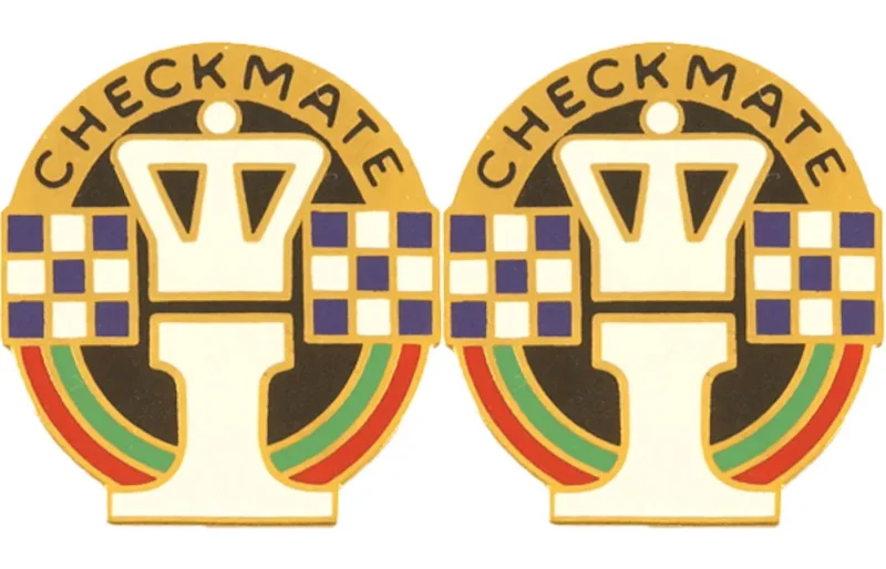 99th regional command insignia pair checkmate