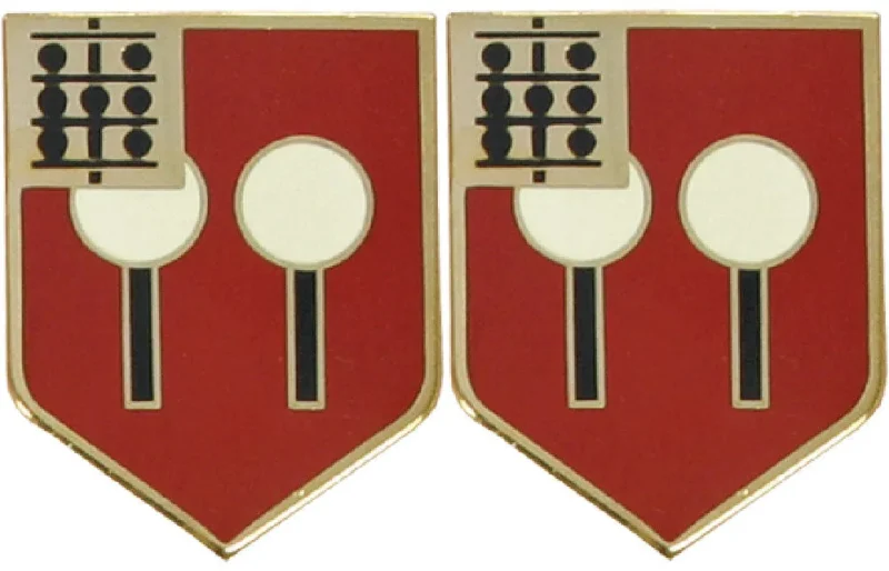 9th field artillery unit insignia pair