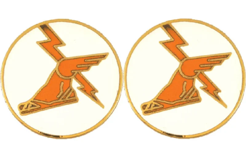 9th signal battalion insignia set pair