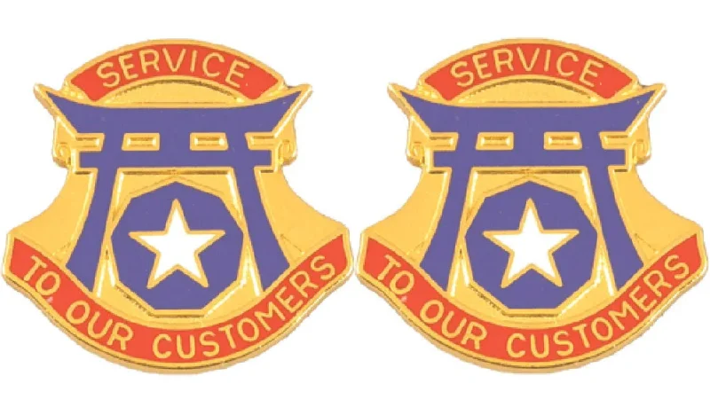 9th support command insignia pair exceptional service