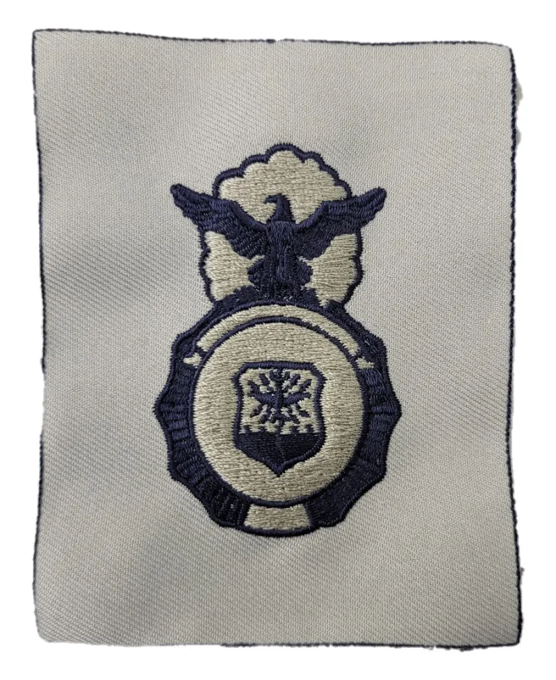 abu uniform air force security police sew on badge