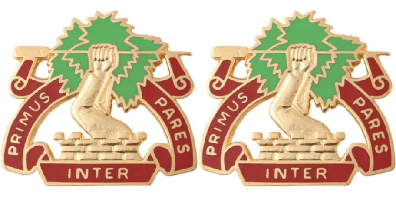 ada air defense artillery insignia pair top honors