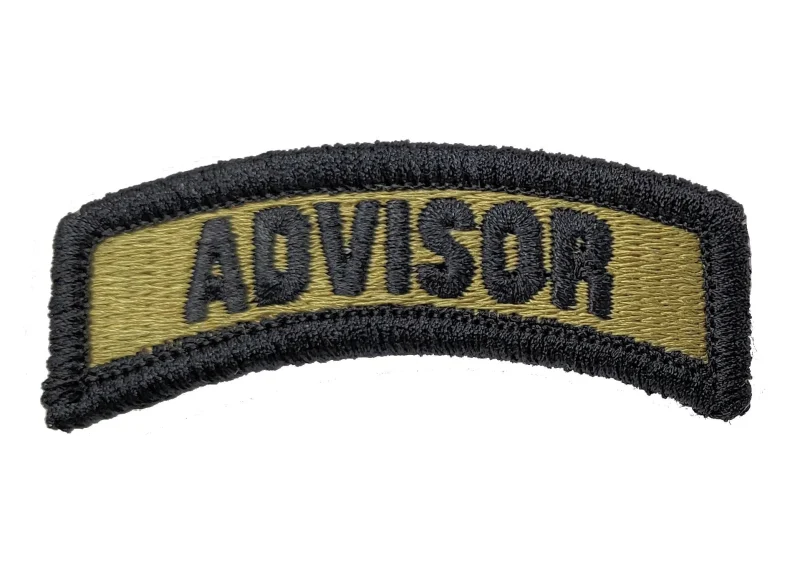 advisor tab ocp patch military uniform insignia