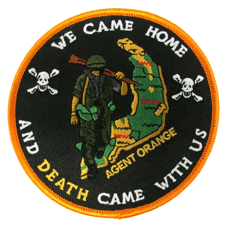 agent orange usmc patch served with death came home agent orange usmc patch homecoming with death scaled