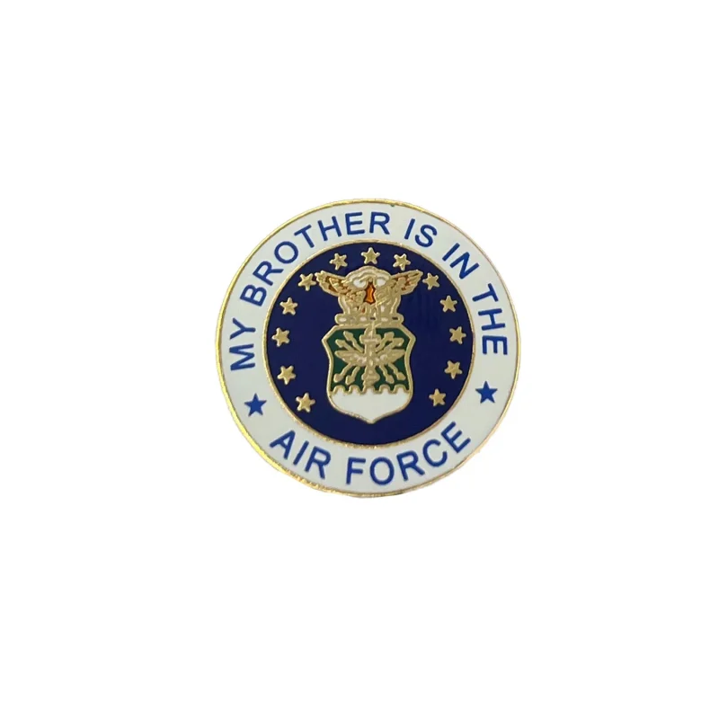 air force brother metal pin limited stock