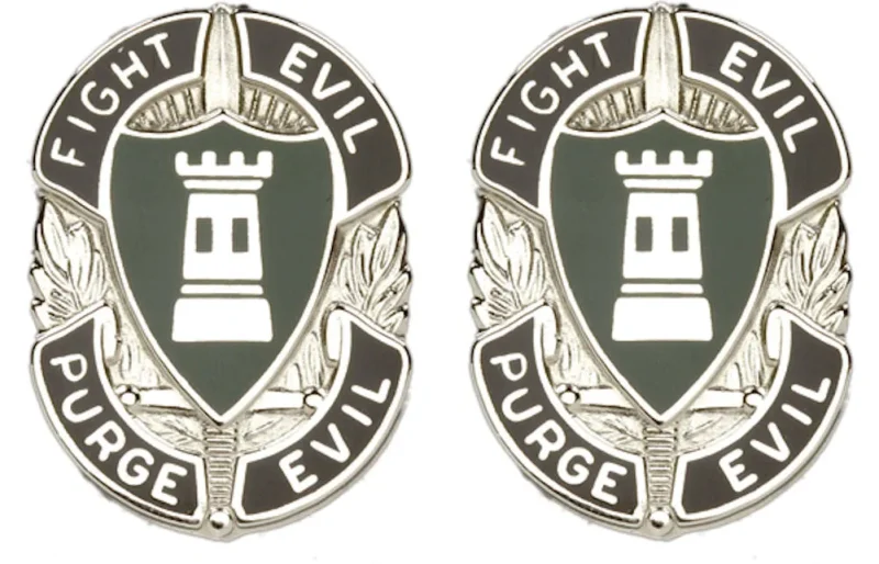 allied forces europe insignia set pair