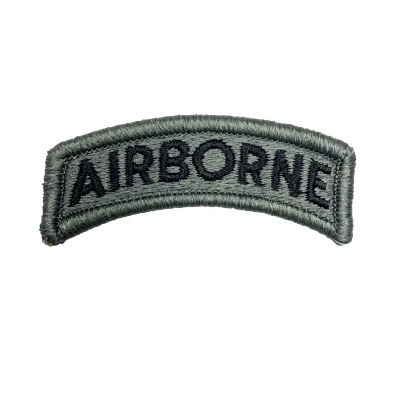 army acu hook fastener airborne tab patch