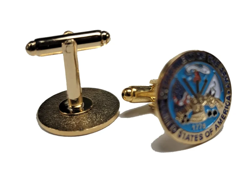 army cufflinks official department clearance sale