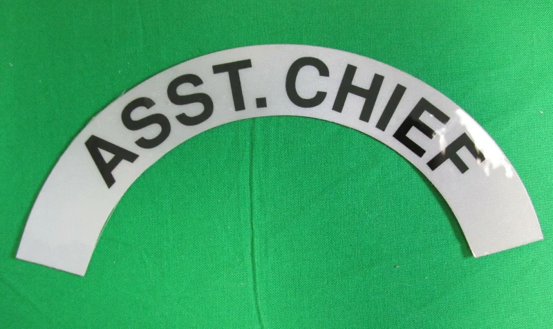 assistant chief military decal asst chief sticker