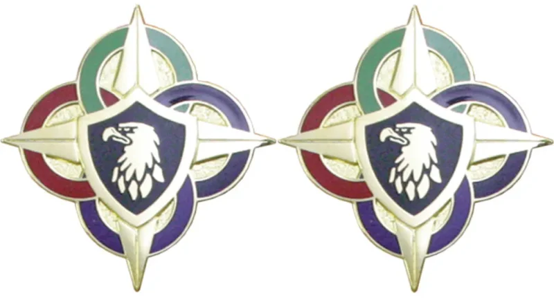 atlantic command distinctive unit insignia set pair