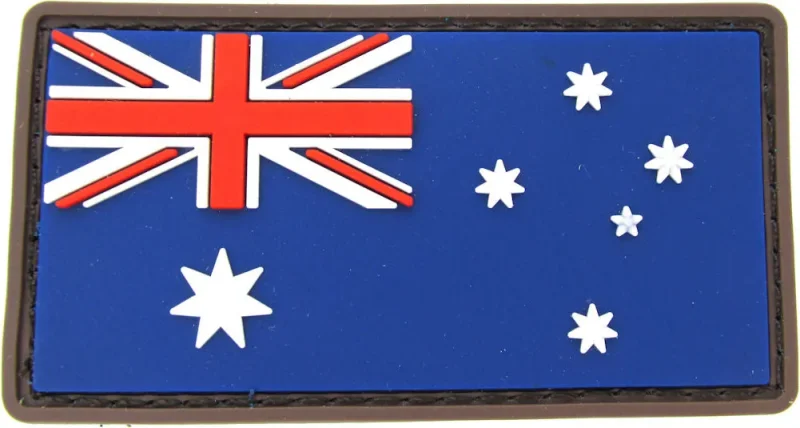 australian pvc aussie flag morale patch mil spec monkey